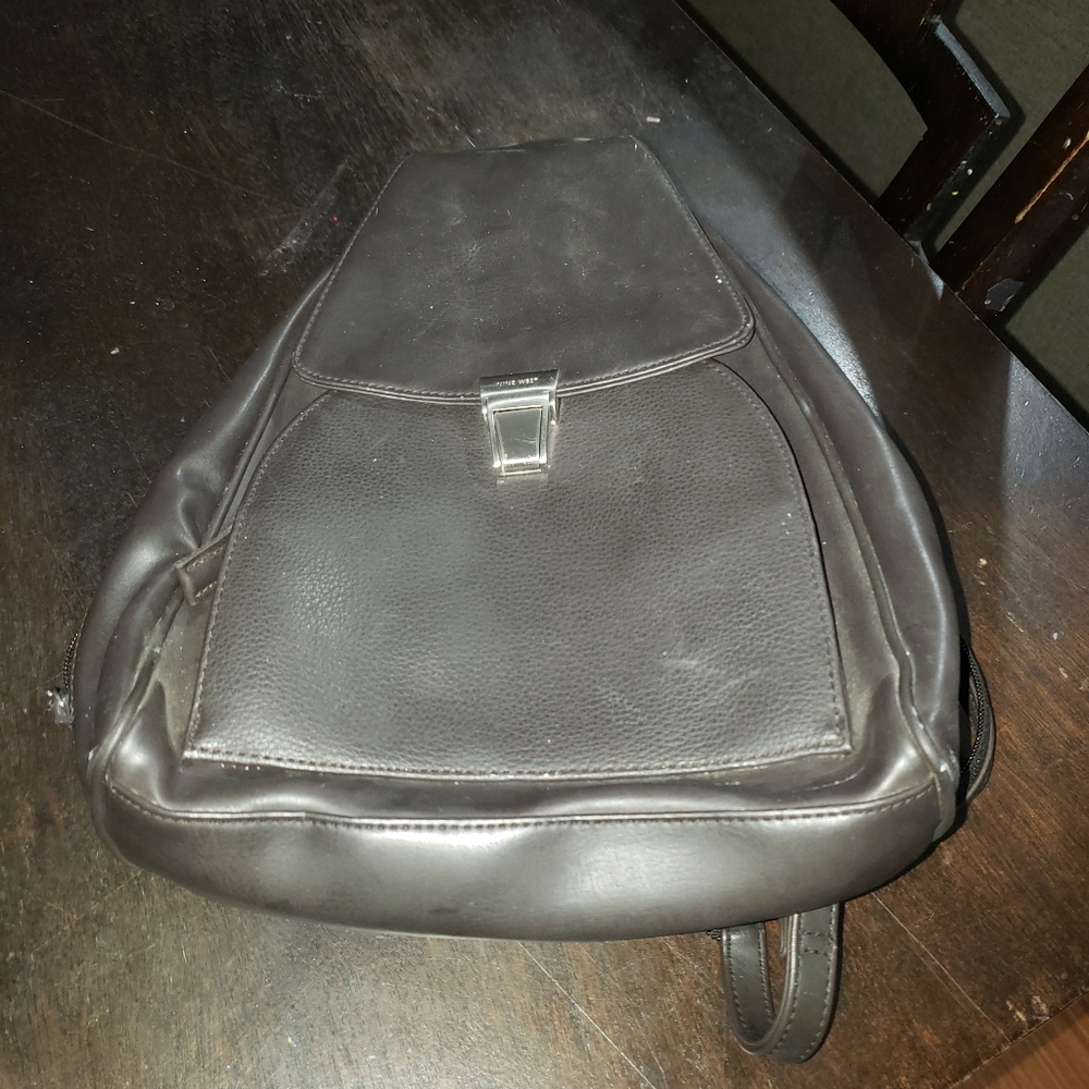 Nine West leather mini backpack